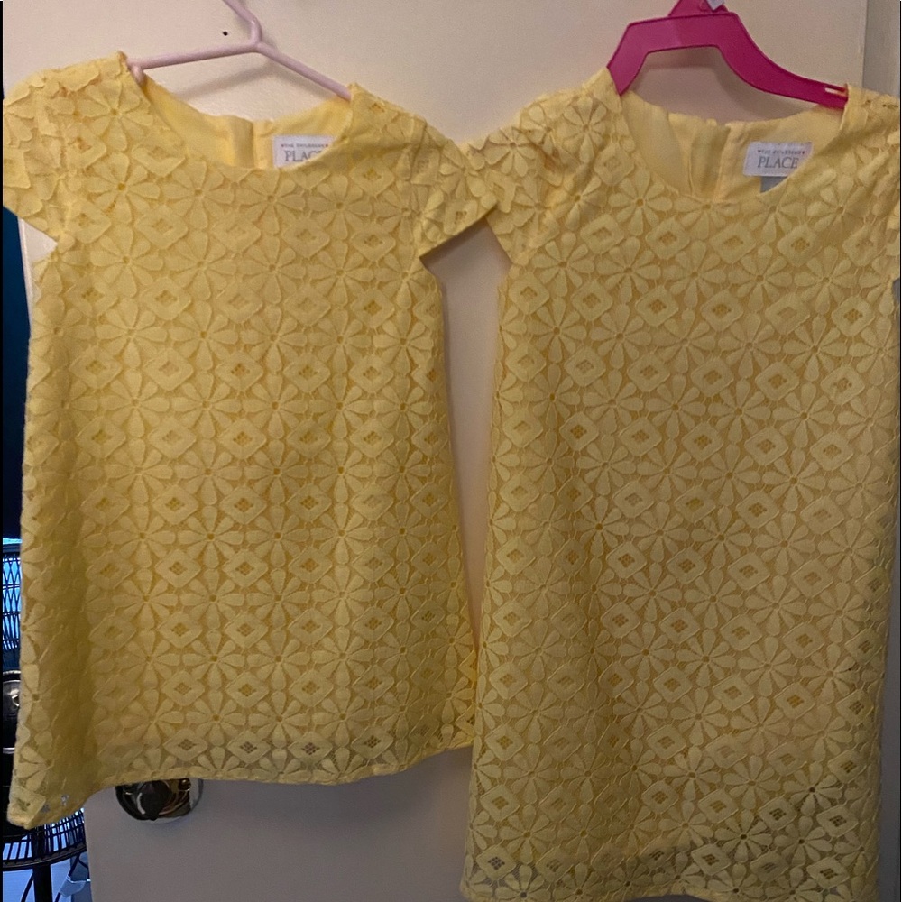 Matching sister dresses